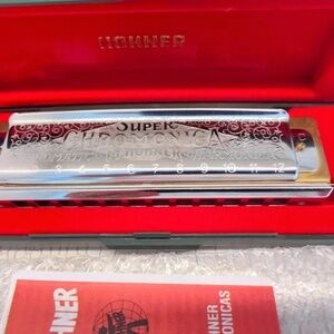 💋 Rare Vintage New Hohner Harmonica 270/48 C Chromonica 48 3 Oktaven 12 hole